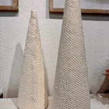 Knit Cone Tree - Beige