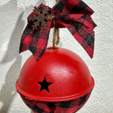 Buffalo Plaid Bell Ornament