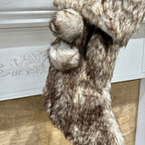 Faux Fur Stocking