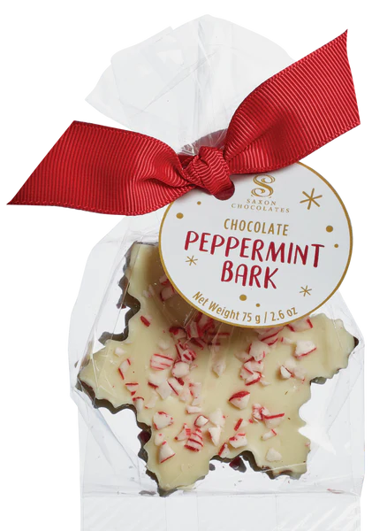 Saxon Peppermint Snowflake Bark (3pcs)