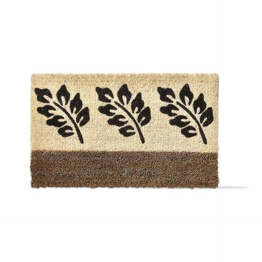 Leaf Boot Scrape Coir Mat