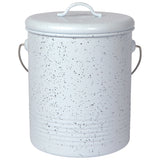 Compost Bin White Speckled