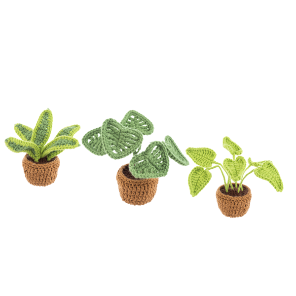 Crochet House Plant Figurines