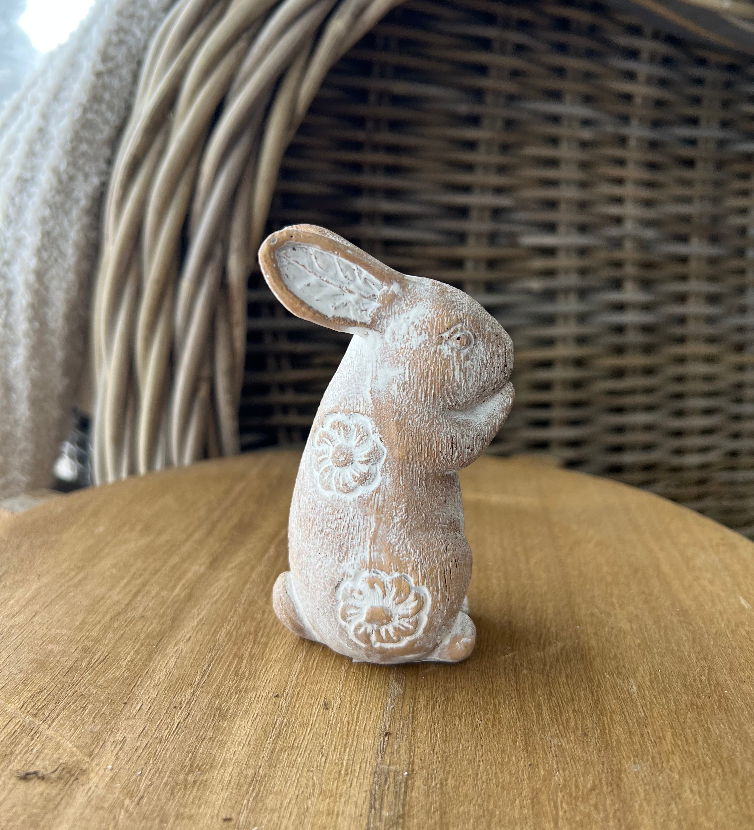 Cottage Rabbit Figurine