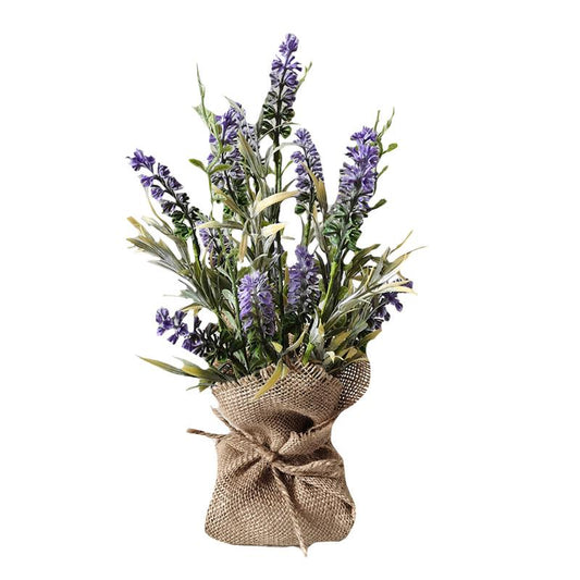 Lavender in Burlap