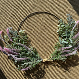 Spring Lavender Wire Wreath