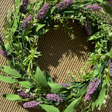 Spring Lavender Wreath