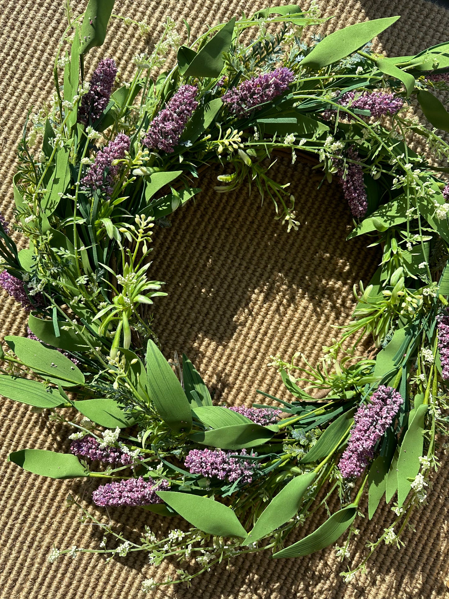 Spring Lavender Wreath