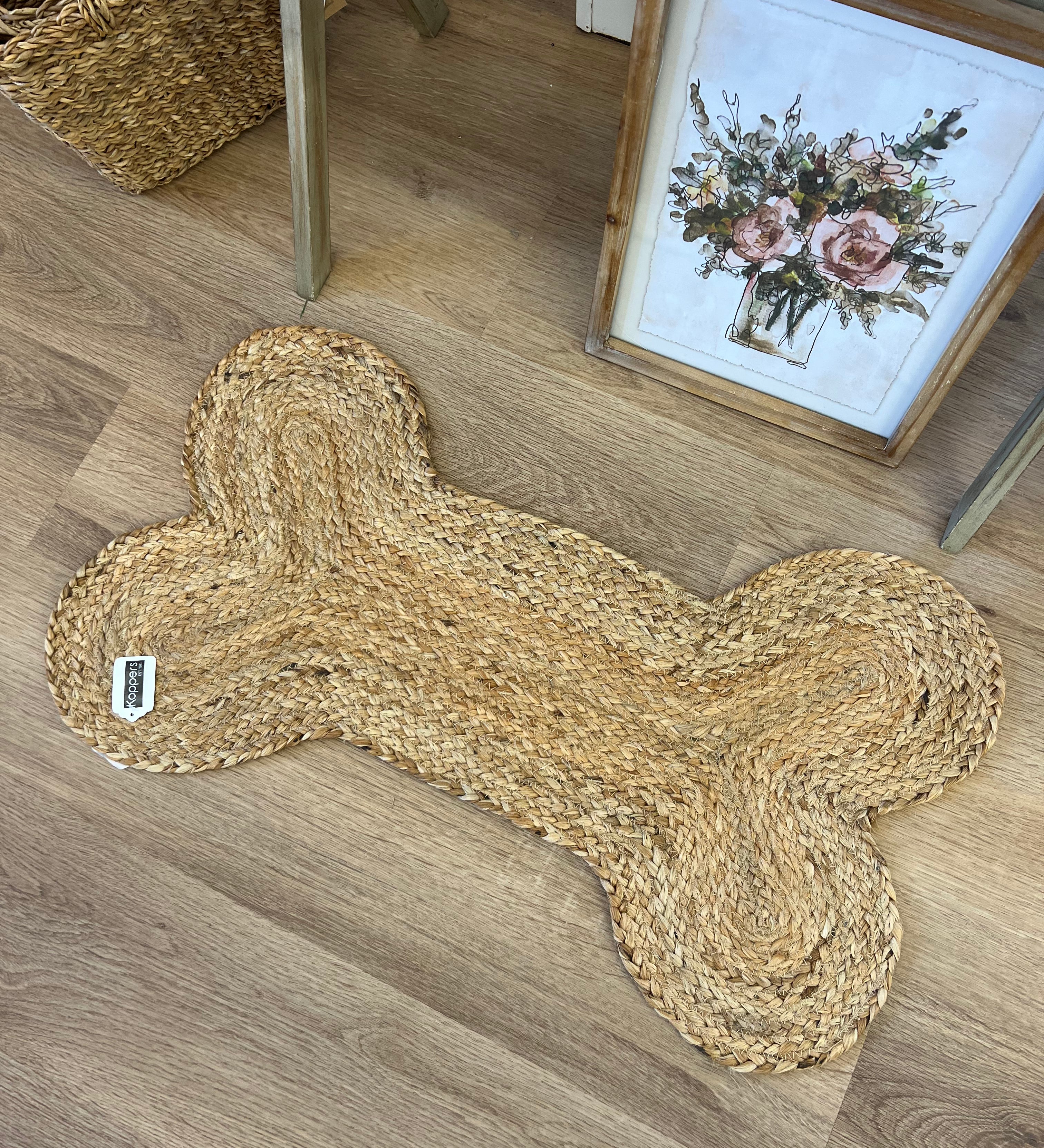 Dog Bone Coir Mat