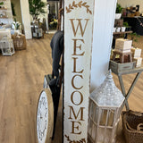 Reversible Porch Welcome Sign