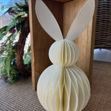 Bunny Paper Decor Ivory