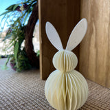 Bunny Paper Decor Ivory