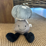 Plush Shelf Sitting Mushroom