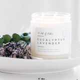 Eucalyptus Lavender Soy Wax Candle