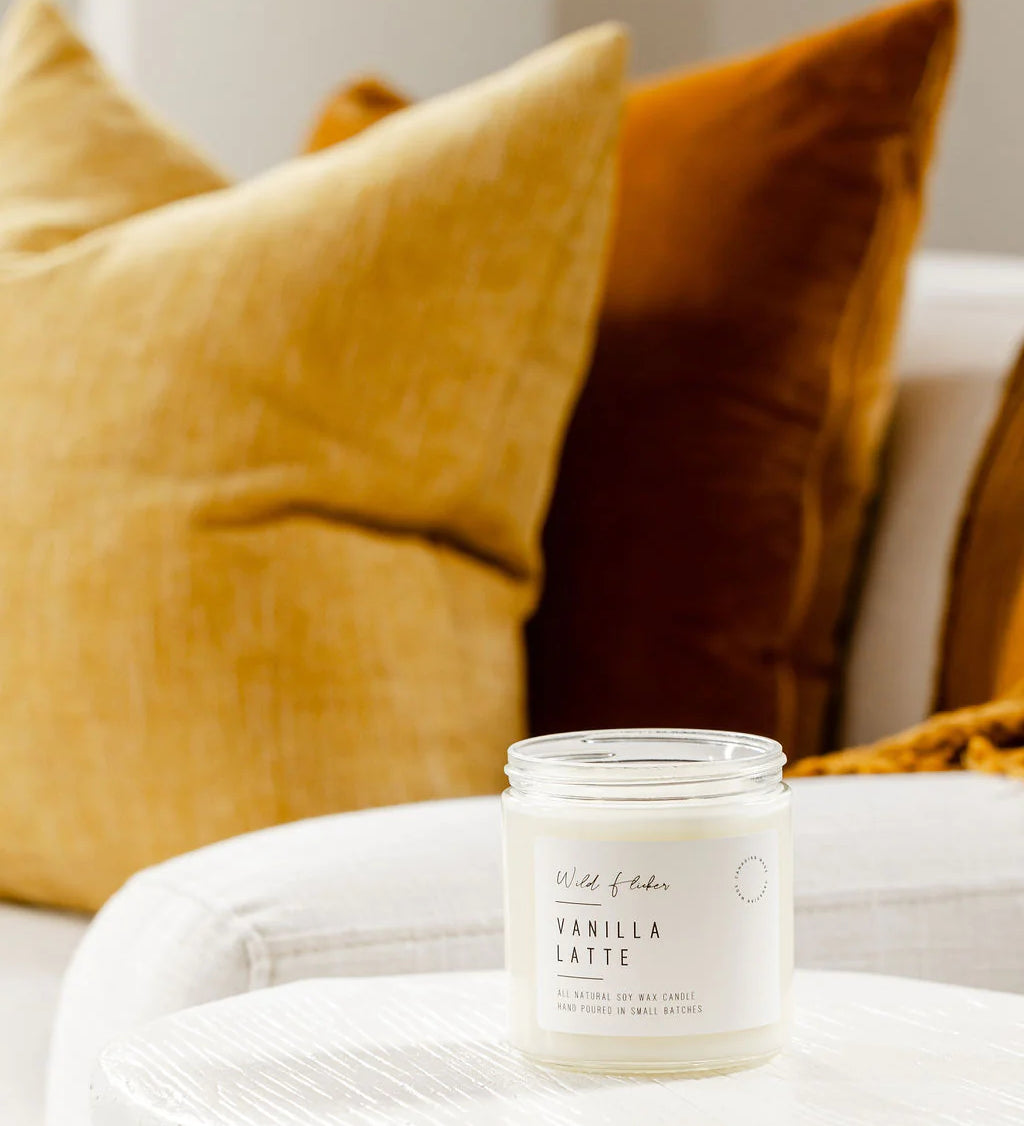 Vanilla Latte Soy Wax Candle