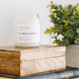 Flower Market Soy Wax Candle