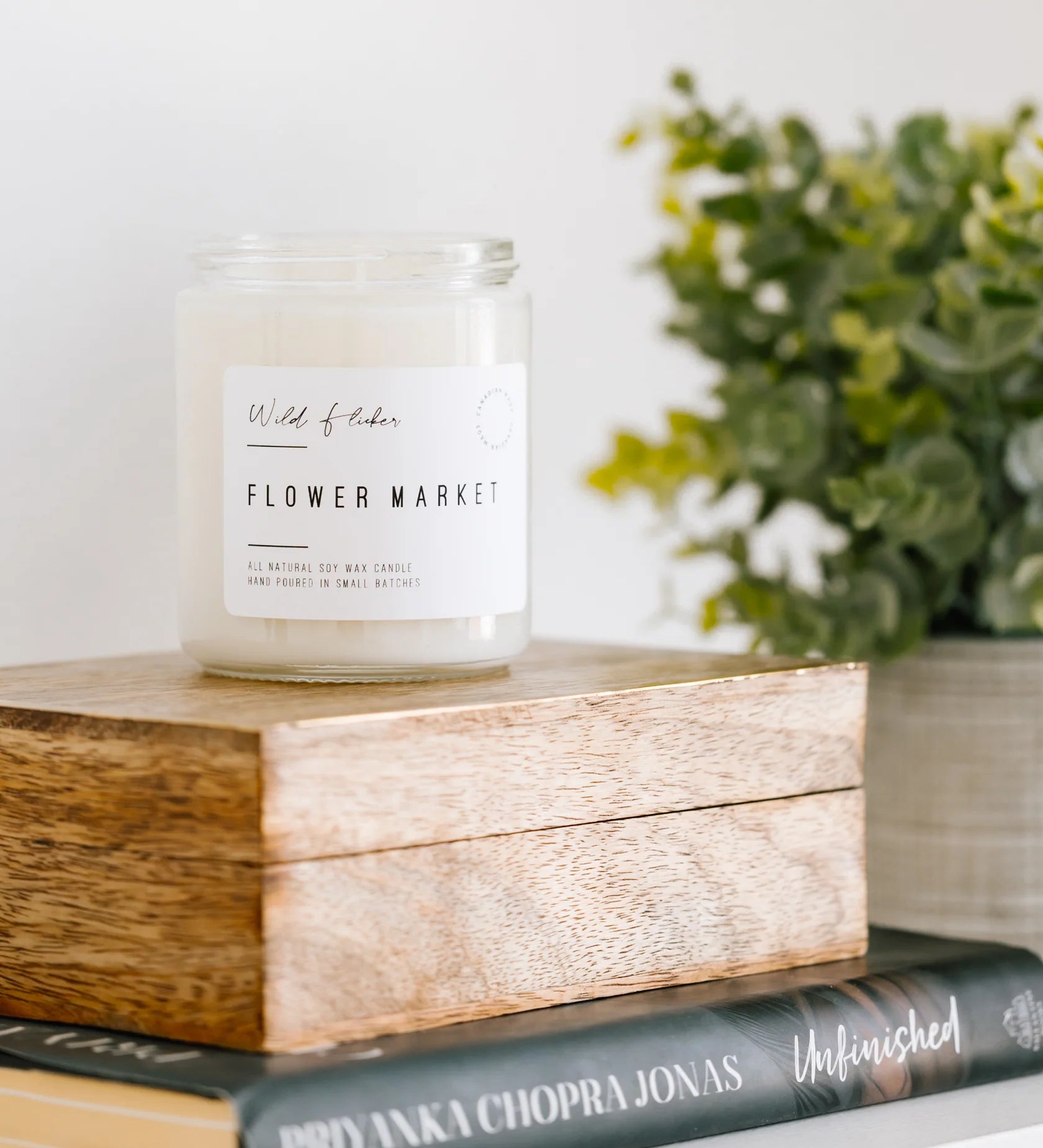 Flower Market Soy Wax Candle