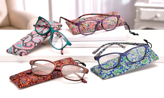 Reader Glasses With Pouch