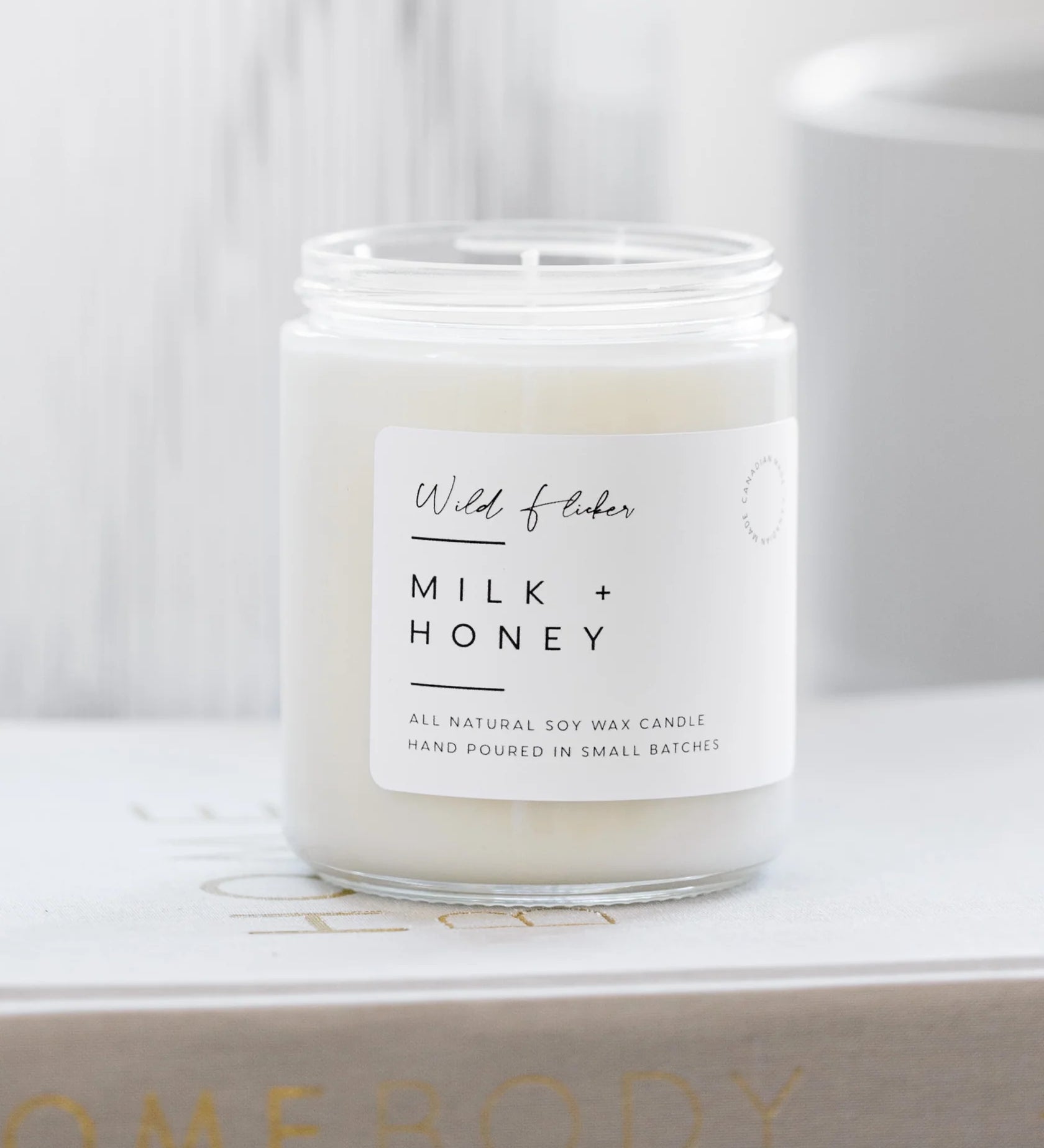 Milk + Honey Soy Wax Candle