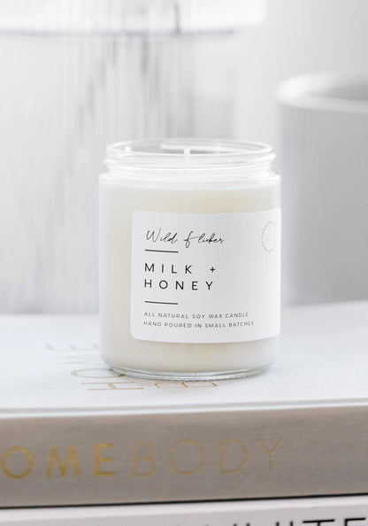 Milk + Honey Soy Wax Candle