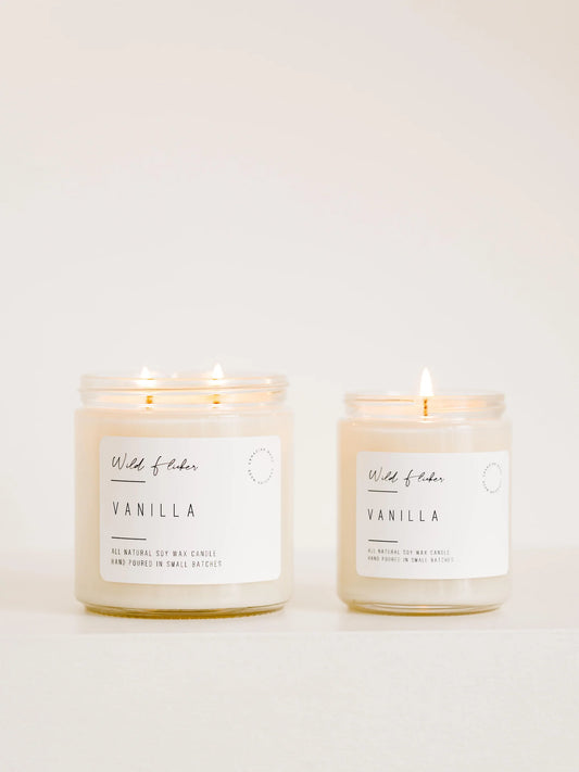 Vanilla Soy Wax Candle