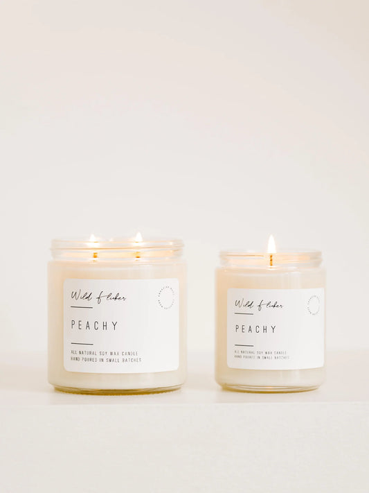 Peachy Soy Wax Candle