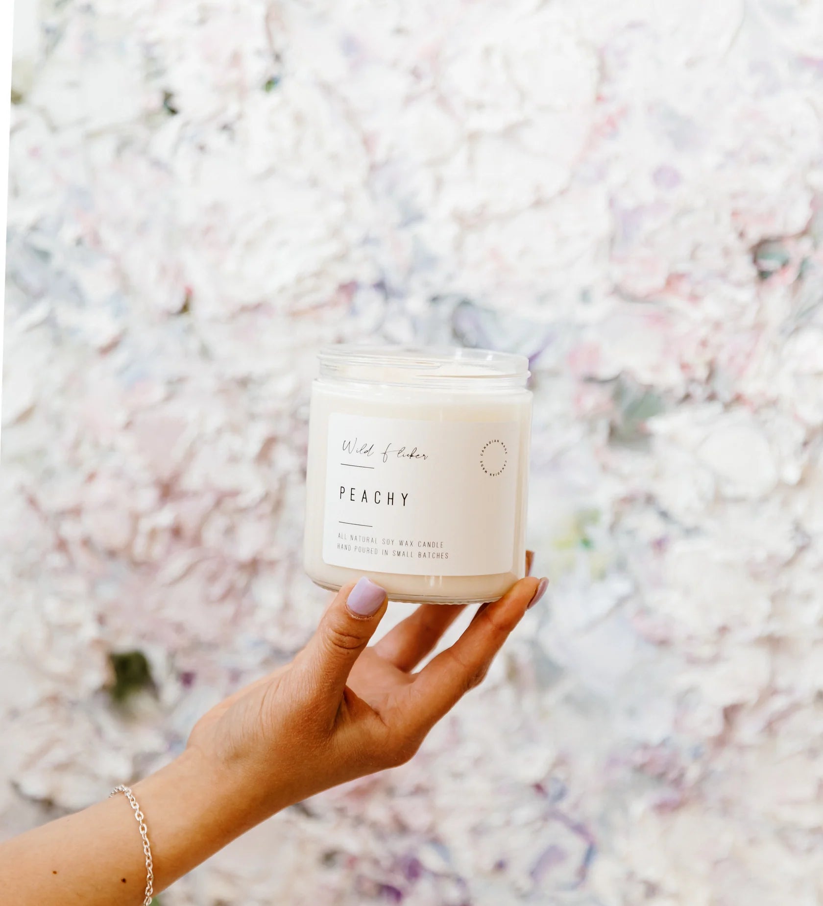 Peachy Soy Wax Candle