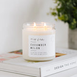 Cucumber Melon Soy Wax Candle