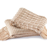 Beige Throw Blanket