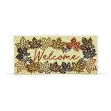 Falling Leaves Welcome Estate Coir Mat