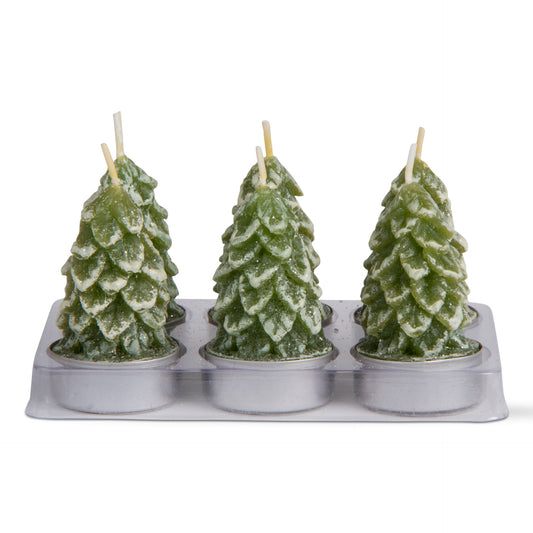 Spruce Tealight Candles - Hunter Green