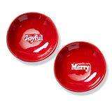 Festive Red Dip Bowls