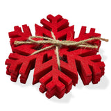 Snowflake Coaster Set/4