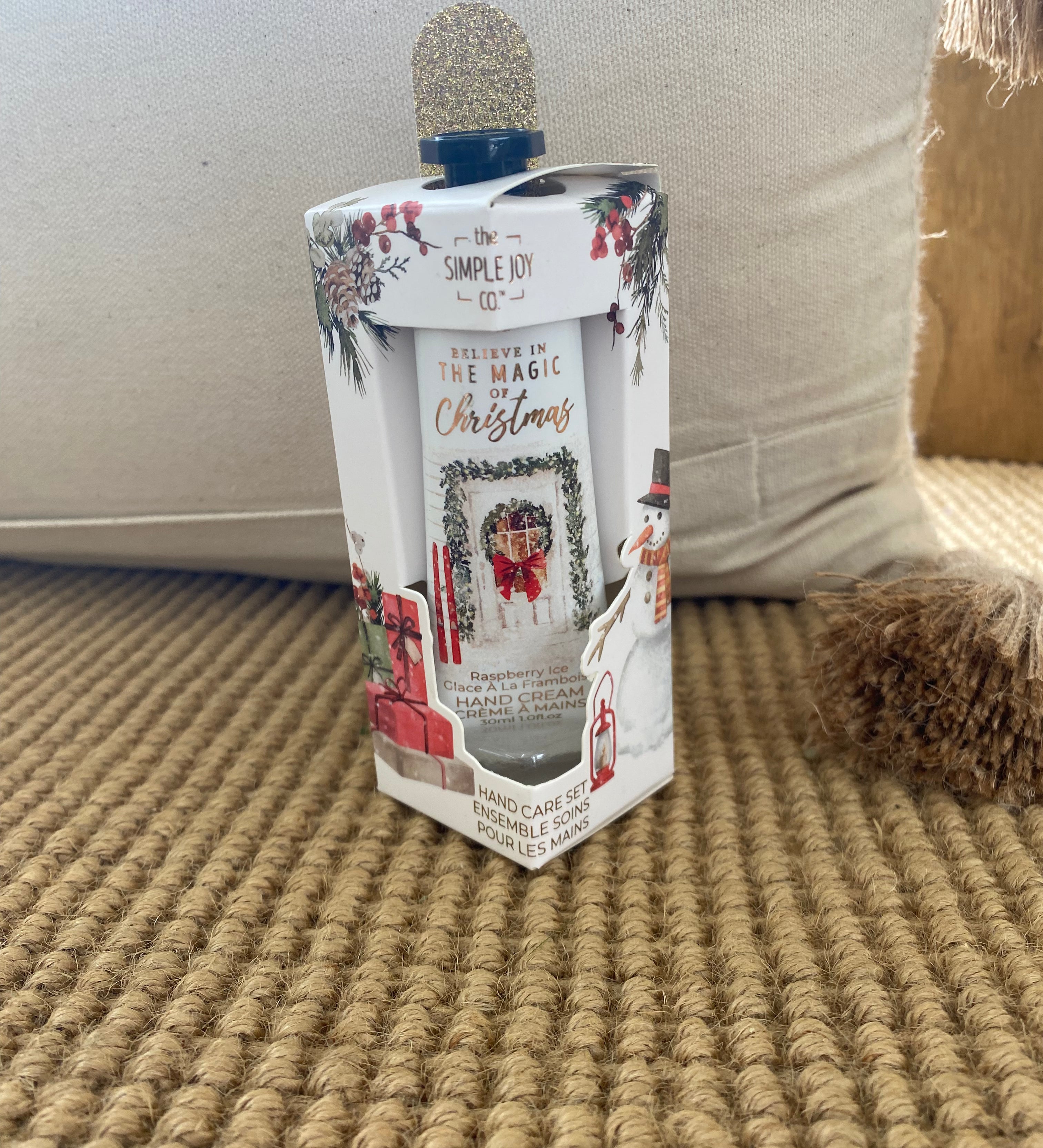 Holiday Hand Cream/Nail File Set