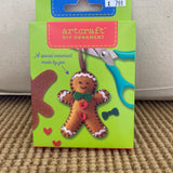 Felt DIY Kit Gingerbread Man Ornament