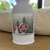 Milk Can Snow Globe