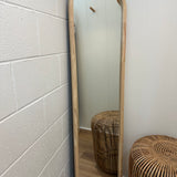 Full Length Wooden Trim Mirror