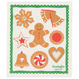 Holiday Cookies Swedish Dishcloth