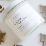 Warm Gingerbread Soy Wax Candle