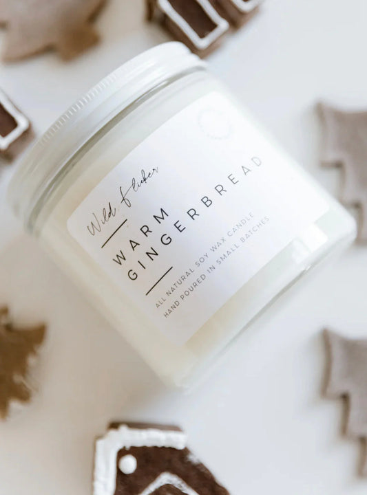 Warm Gingerbread Soy Wax Candle