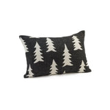 Reversible Tree Pillow Black/White