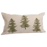 Tree Embroidered Pillow