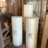 White Pillar Candle