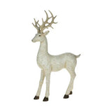 White Reindeer Decor