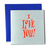 Tiny “I Love You” Card