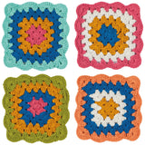 Loop De Loop Crochet Coaster Set of 4