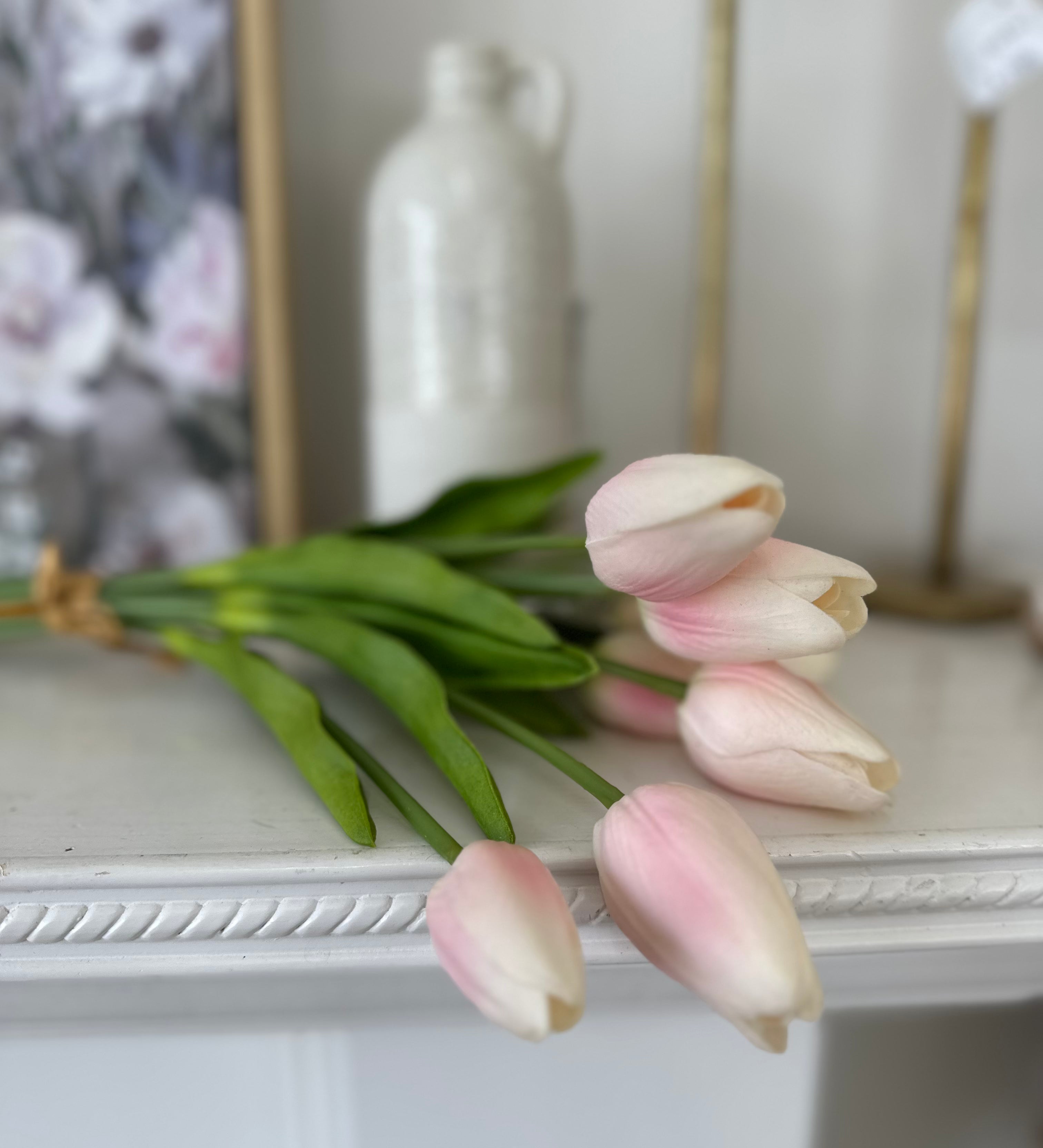 Silk Tulips Bunch