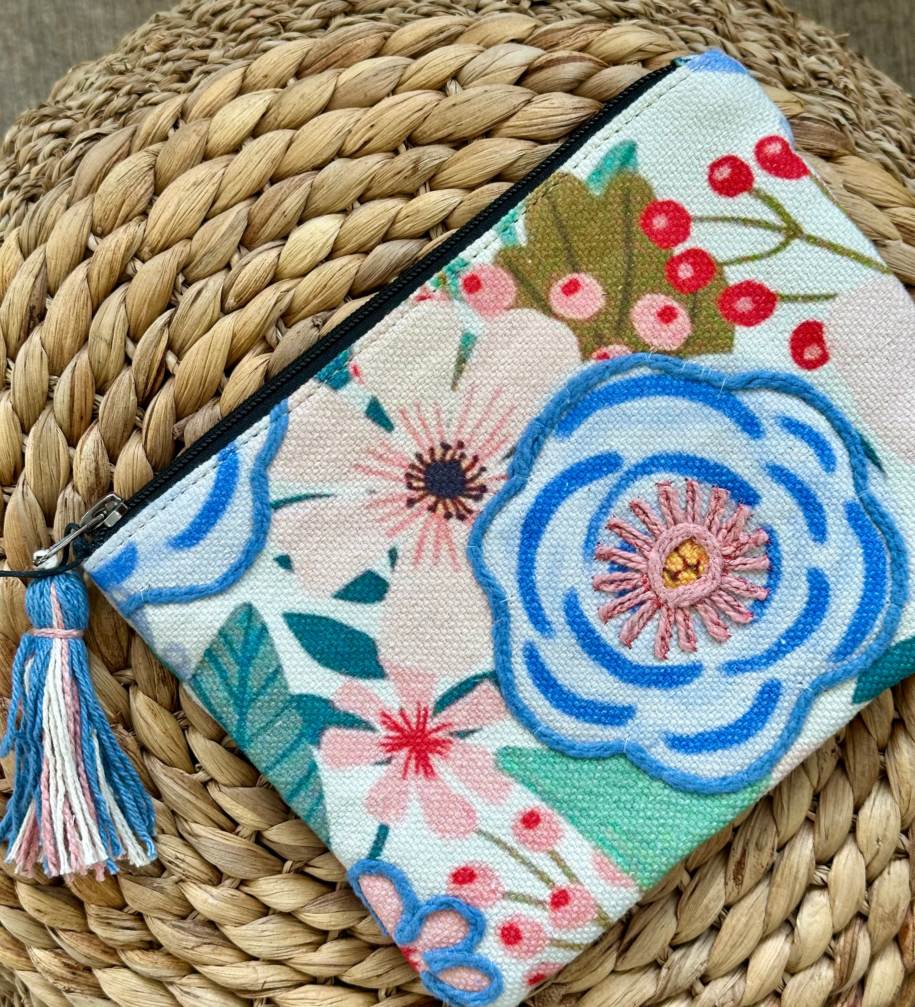 Embroidered Pouch