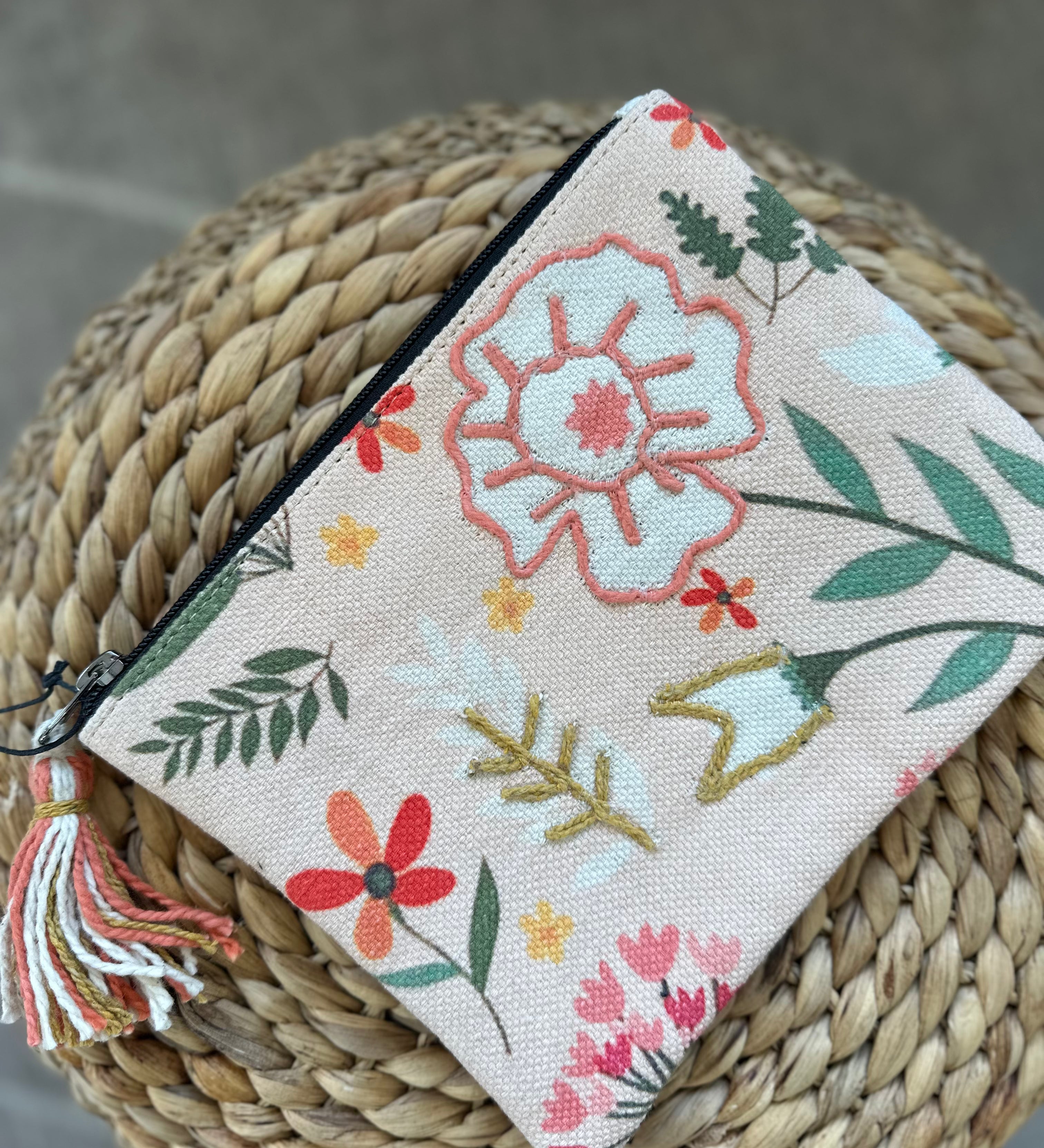 Embroidered Pouch