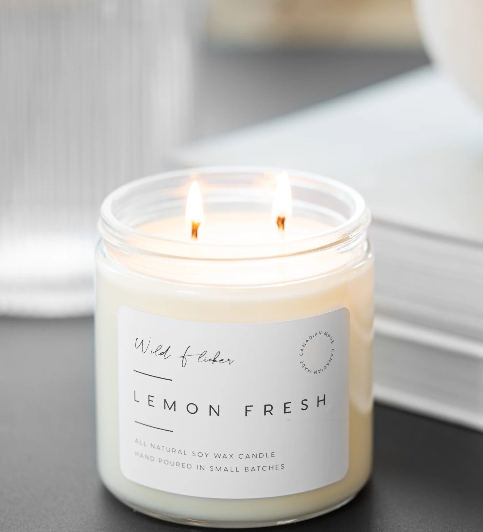 Lemon Fresh Soy Wax Candle